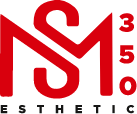 Logo en rojo de MS350
